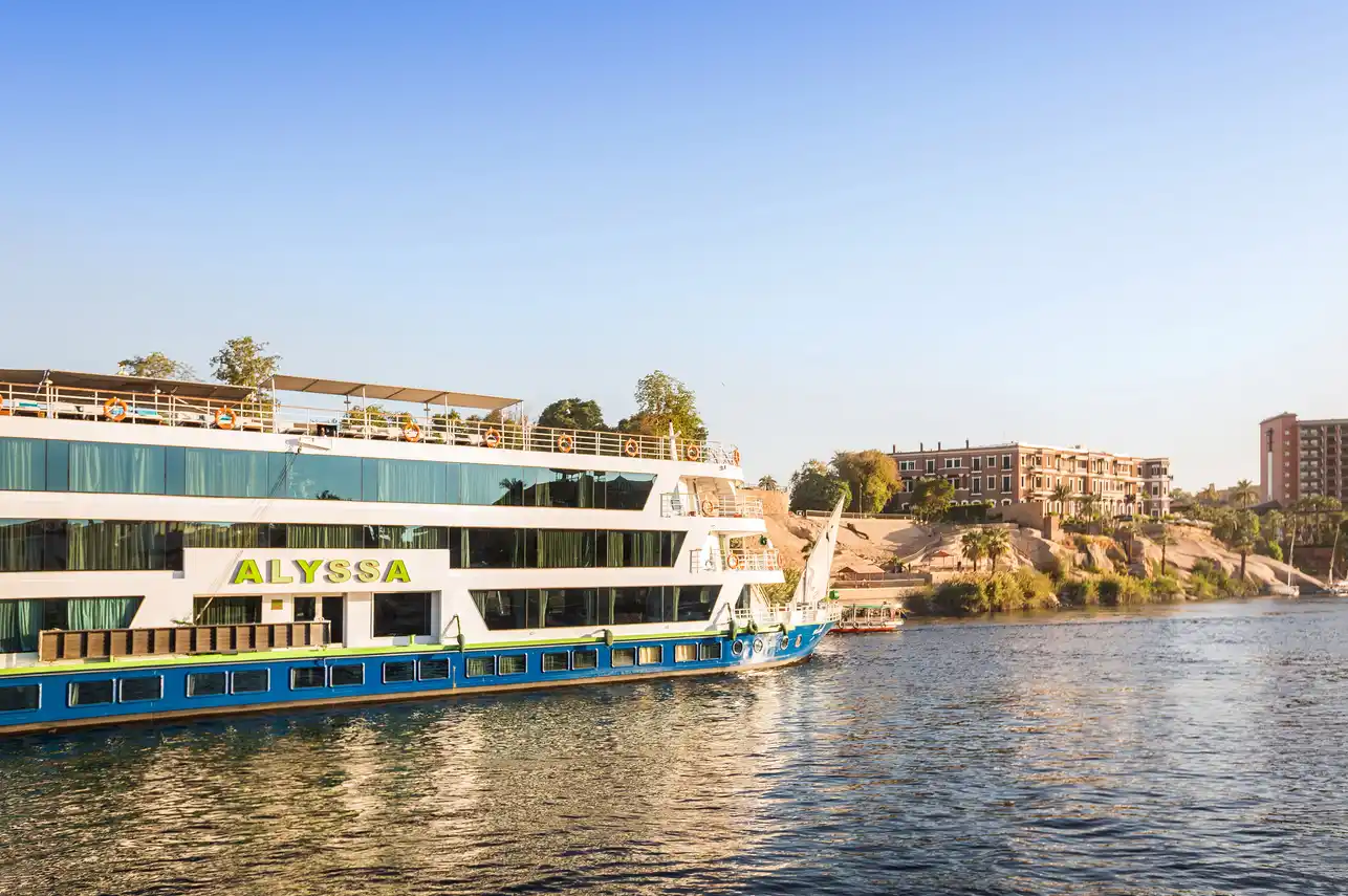 Exterior view of the MY Alyssa Nile Cruise Nile cruise ship